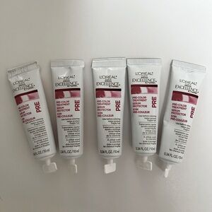 LOT OF 5 L’ORÉAL EXCELLENCE CRÈME PRE-COLOR TREATMENT SERUM 0.34 FL OZ